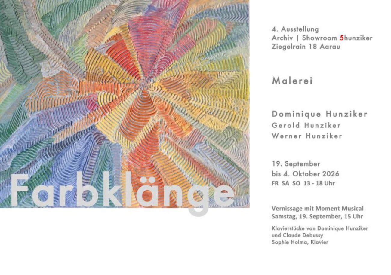 Poster für Farbklänge