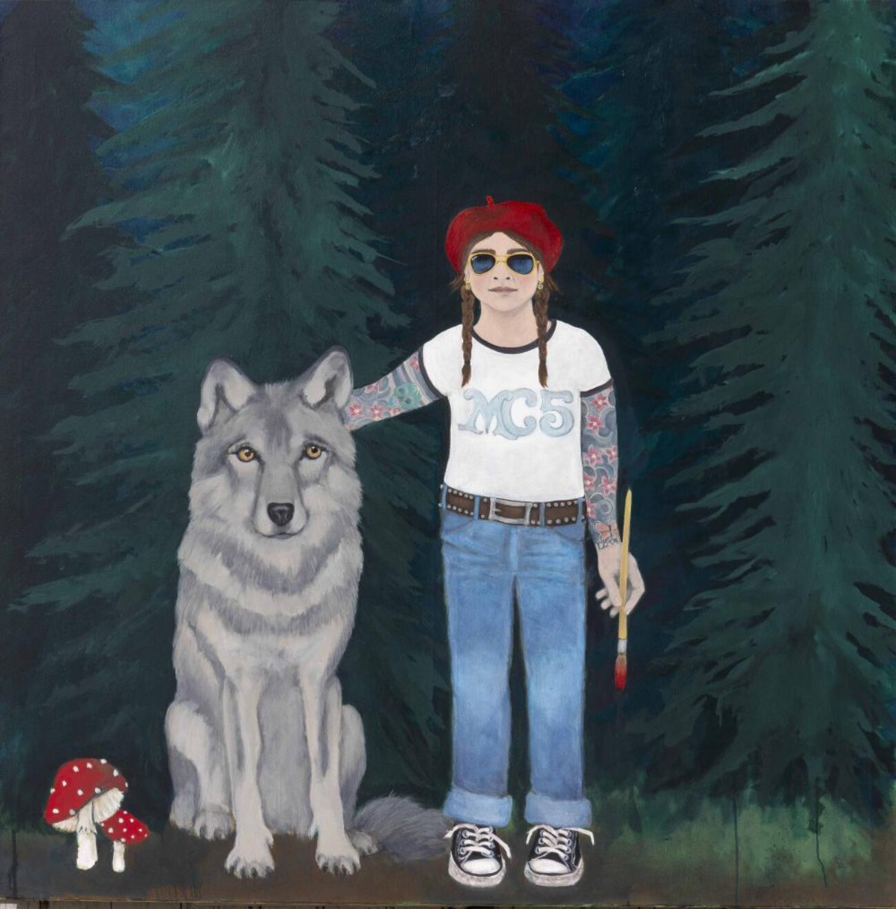 Poster für Wolf in der Gegenwartskunst