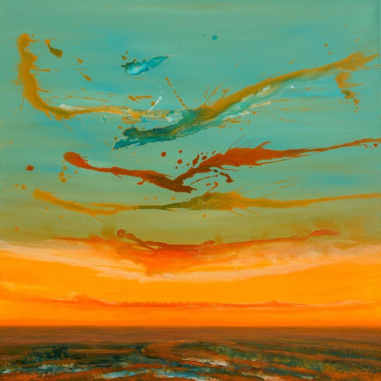 Poster für Ausstellung Alain Mieg