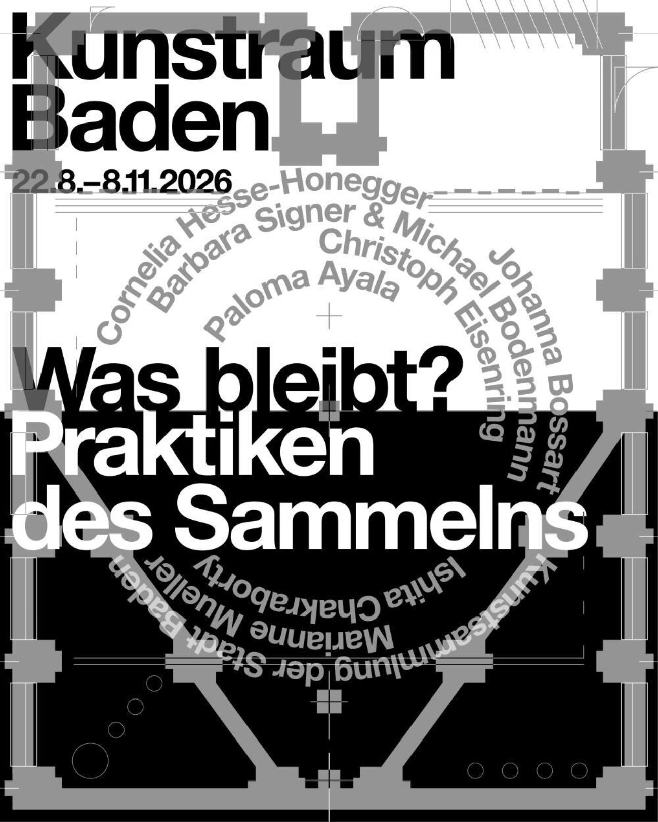 Poster für Vernissage