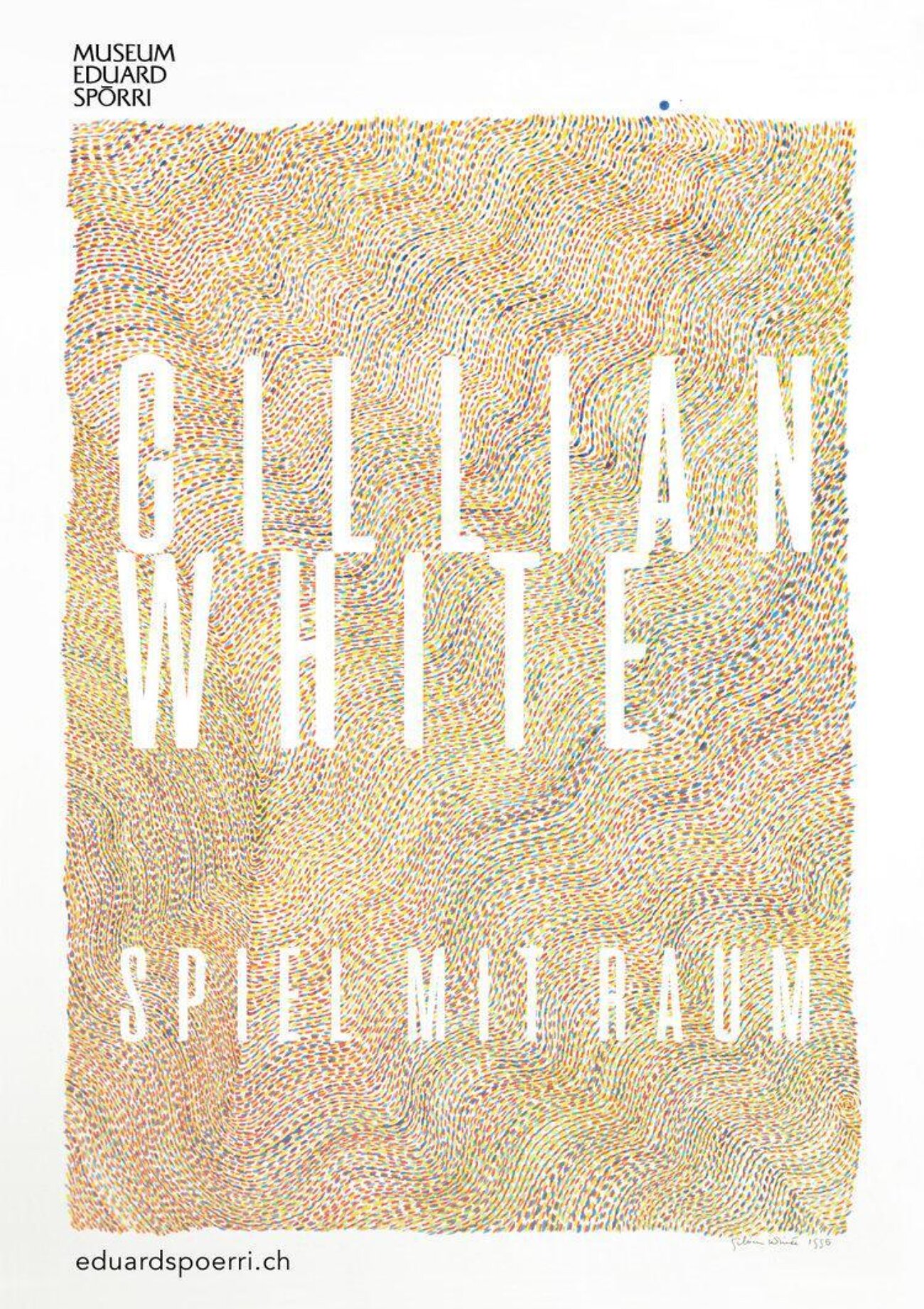 Poster für «Gillian White–Spiel mit Raum»